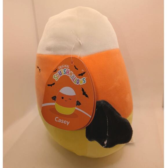 Squishmallows Casey the Candy Corn Bat 9-Inch Plush Stuffie Stuffed Animal 2022 - Picture 3 of 8